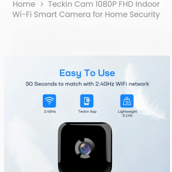Teckin Wi-Fi indoor camera set - Picture 3 of 6